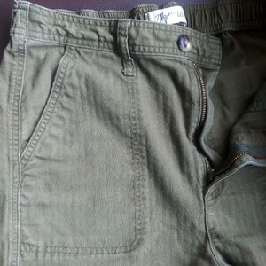 Madewell cropped high waisted pants